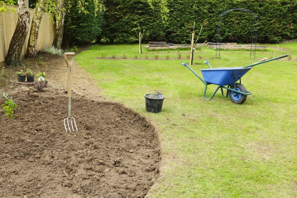 Pool Prep Ground Leveling